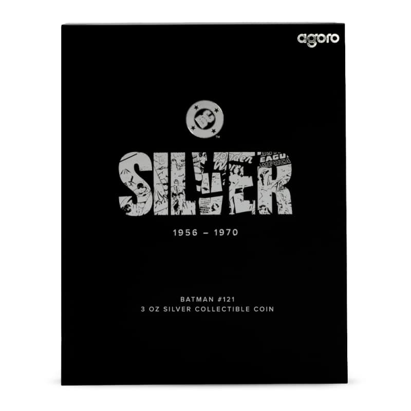 2025 3 oz Proof Niue Silver Age Batman #121 Coin l JM Bullion™