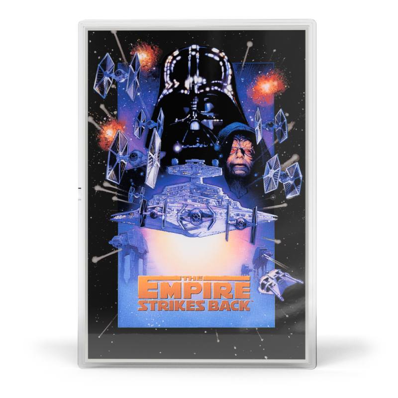 2025 1 oz Proof Colorized Niue Silver Star Wars The Empire Strikes