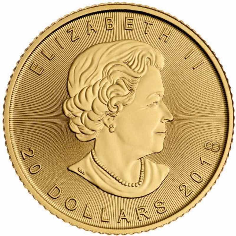 特別価格✨美✨希1.2k✨AAAAAゴールデン ガネッシュヒマール 黄金の華冠✨ Buy 2018 1/2 oz Canadian Gold Maple Leafs | JM Bullion™