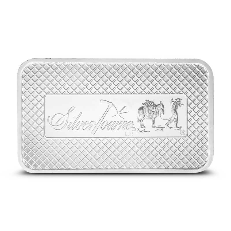 5 oz SilverTowne Prospector Silver Bar (New) l JM Bullion™