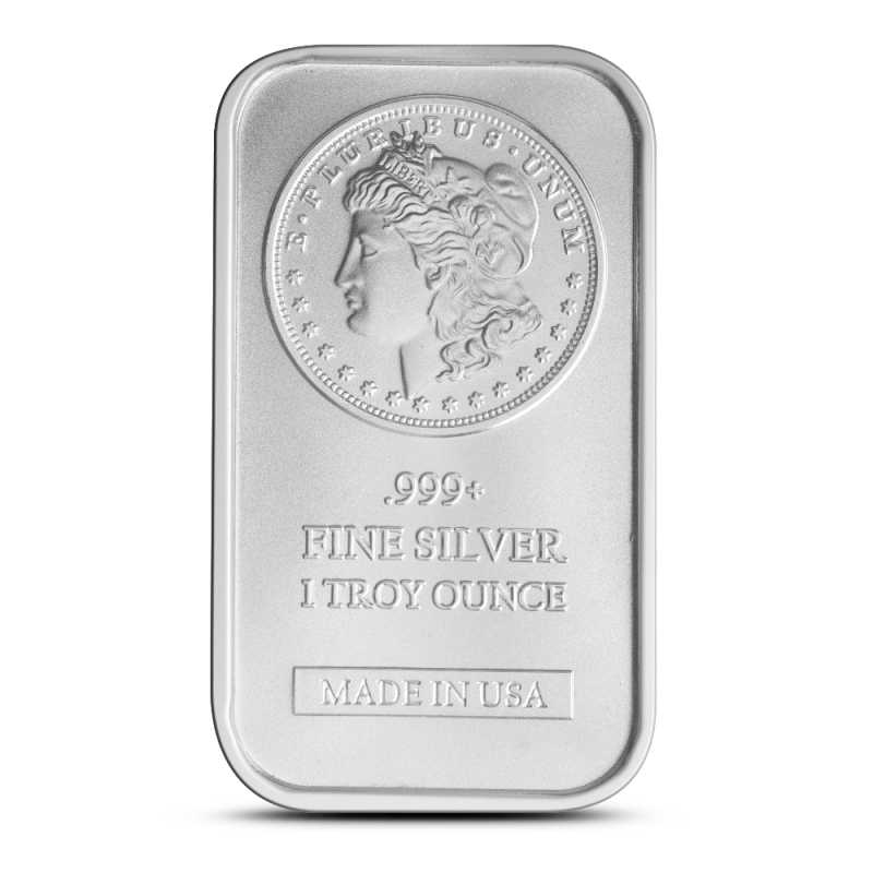 Troy 1 SilverTowne 純銀 ounce troy one 銀貨1オンス Ounce Bar Silver .999 Choice Dealer's oz) (1 コレクション