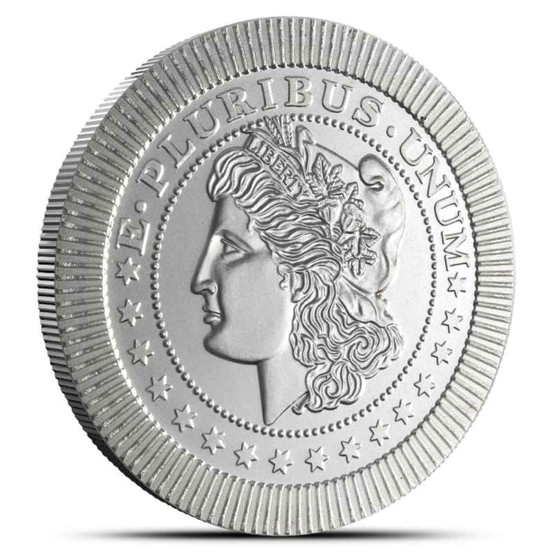 1 oz SilverTowne Morgan Stackable Silver Round (New) l JM Bullion