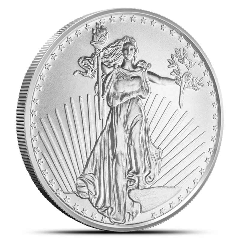 1 oz SilverTowne Saint-Gaudens Silver Rounds l JM Bullion™