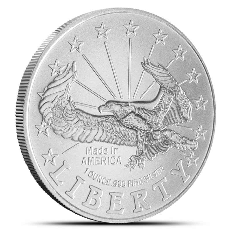 1 oz SilverTowne Liberty Eagle Silver Rounds l JM Bullion™
