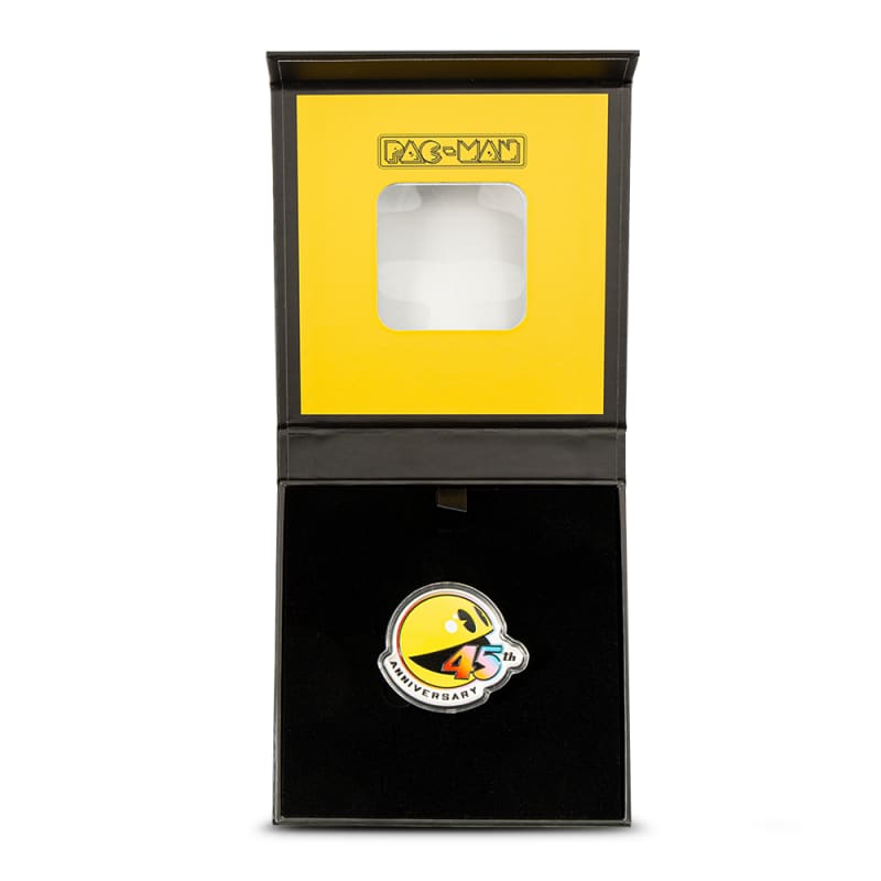 2025 1 oz Colorized Solomon Islands Silver Pac-Man 45th