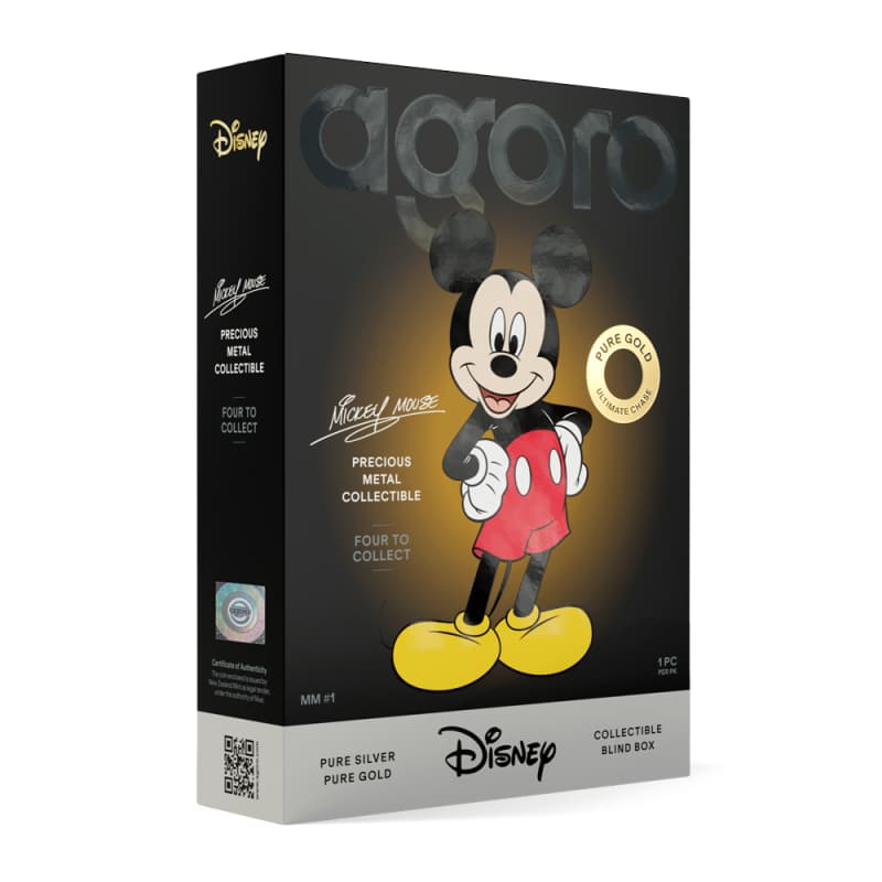 2025 1/2 oz Proof Colorized Niue Disney Mickey Mouse Blind Box