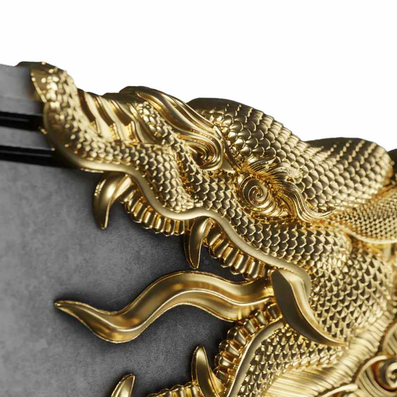 2025 2 oz Antique Samoa Silver Guan Yu's Green Dragon Crescent