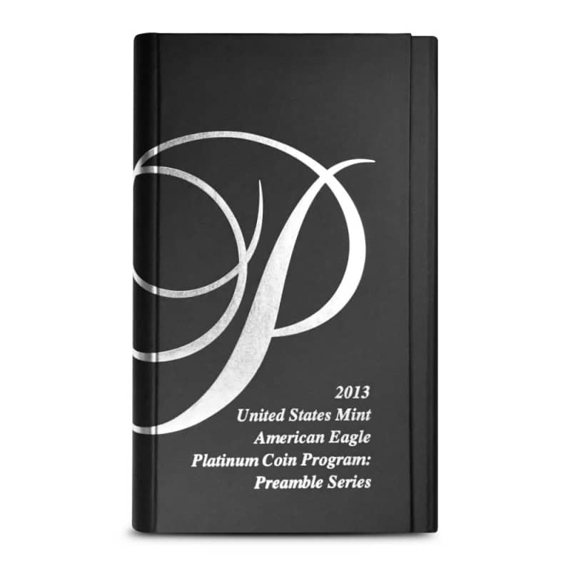 2013-W 1 oz Proof American Platinum Eagle Coin (Box + CoA) l JM