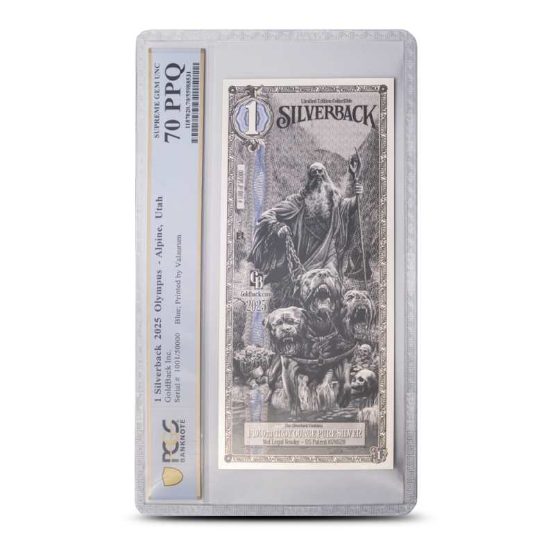 1 Hades Standard Silverback Silver Note (70 PPQ) l JM Bullion™