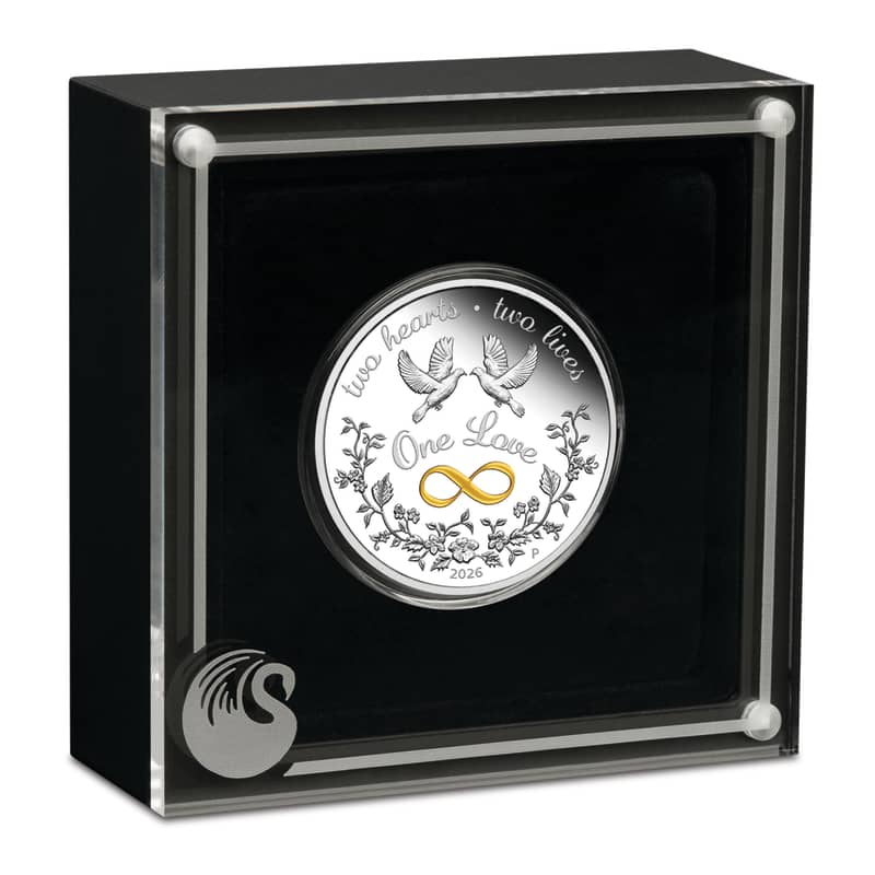 2026 1 oz Proof Australian Silver One Love Coin l JM Bullion™