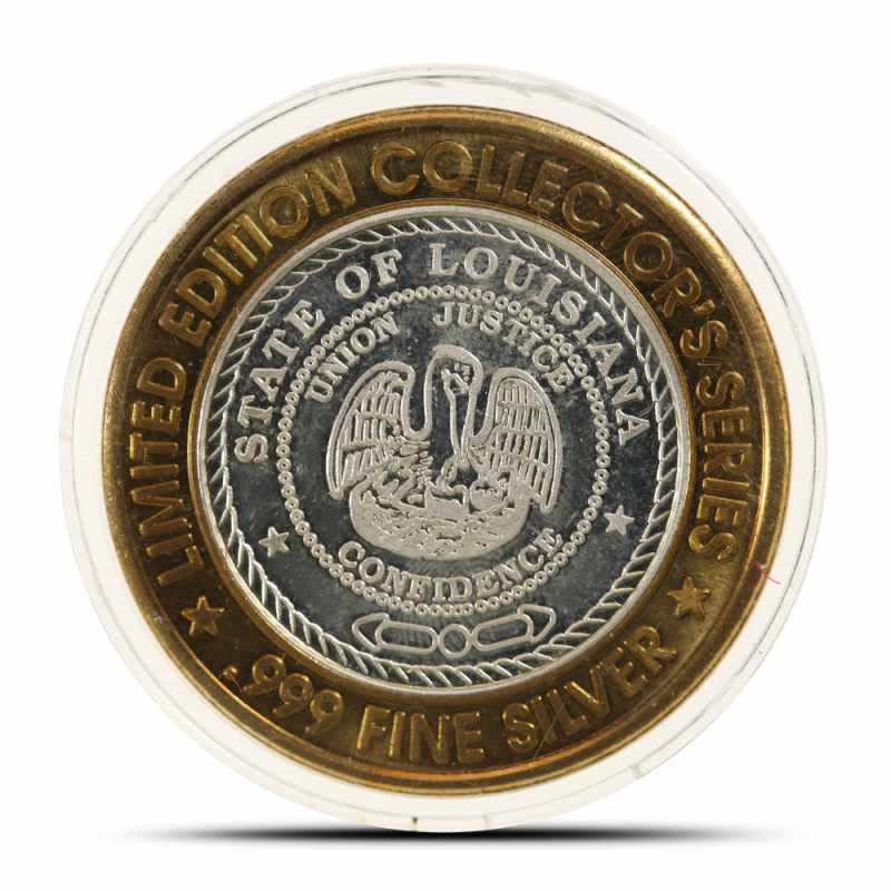 リミテッドエディション10ドルゲーミングトークン $10 Gaming Token (Varied Condition, Varied Design) l JM Bullion™