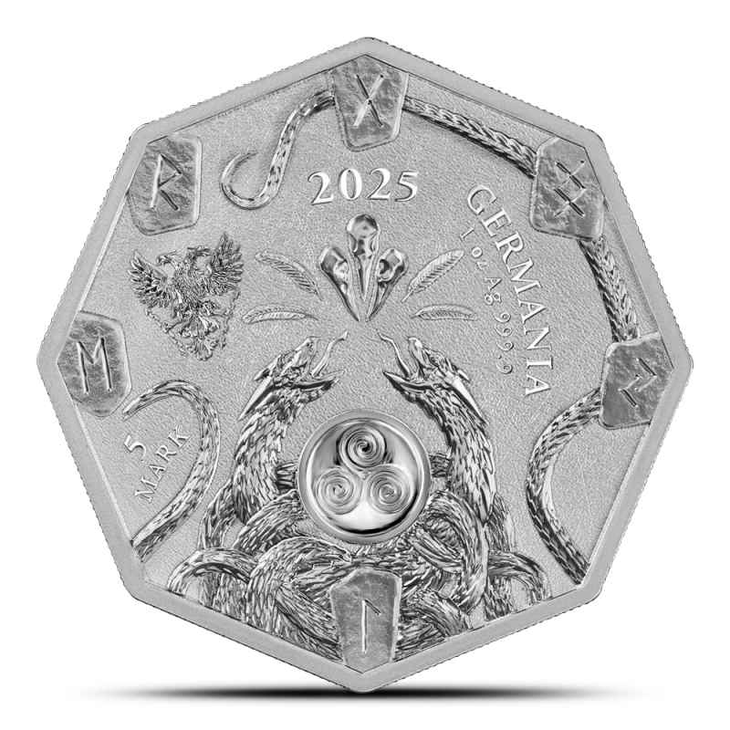 ユーロミント 記念硬貨 フラウエン教会 2025 1 oz Germania Mint Witchcraft Herbalist Silver Rounds l JM
