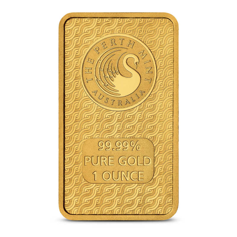 1 oz Perth Mint Lunar Year of the Horse Gold Bar (New) l JM Bullion™