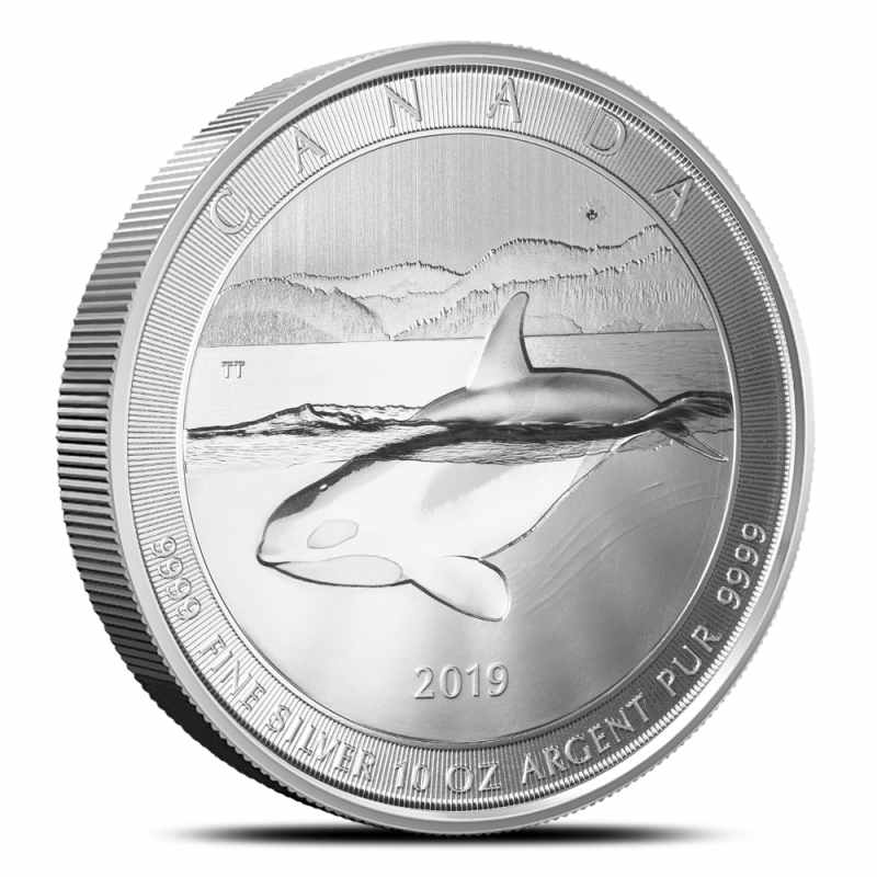 2019 10 oz Canadian Silver Orca Whale Coin l JM Bullion™