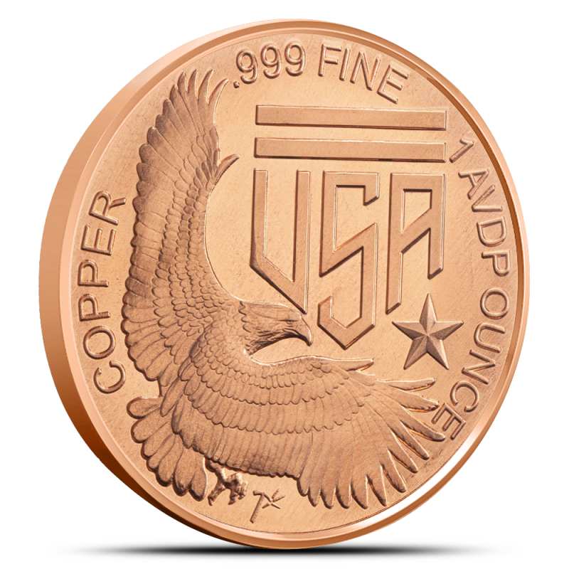 1 oz SilverTowne 1804 Dollar Replica Copper Round l JM Bullion™
