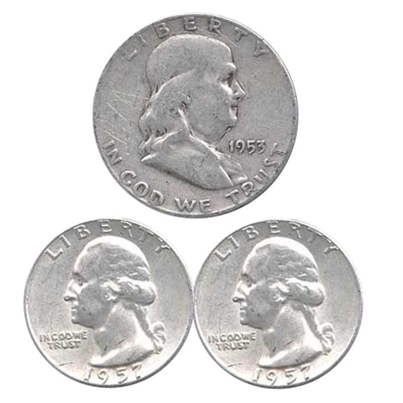 90% Silver Coins ($1 FV, Pre-65, Unsorted) Bullion™ | JM Bullion