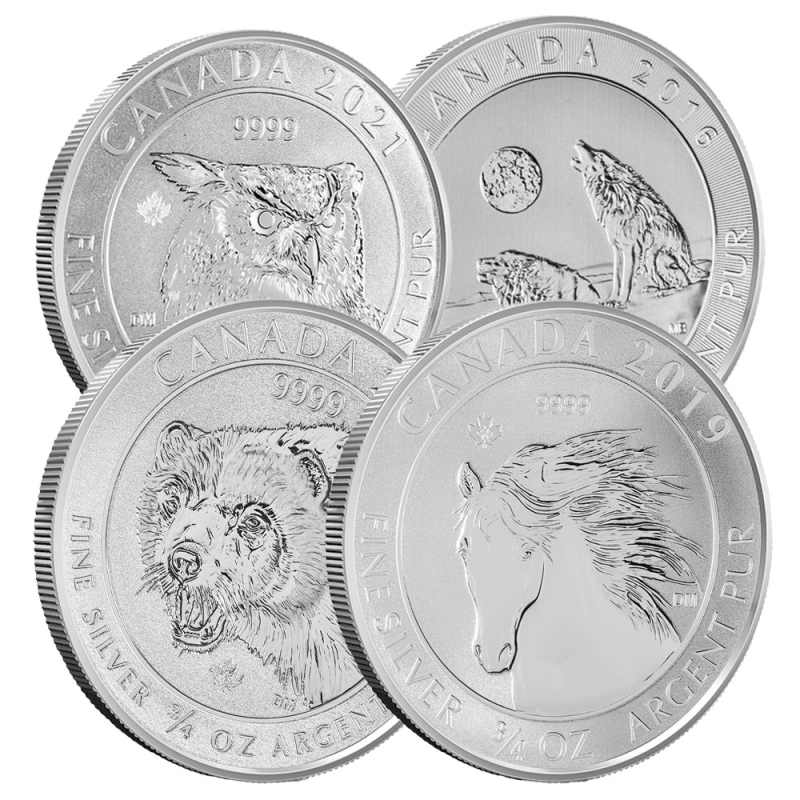 3/4 oz Silver Coin (Varied Condtion, Any Mint) l JM Bullion™ | JM
