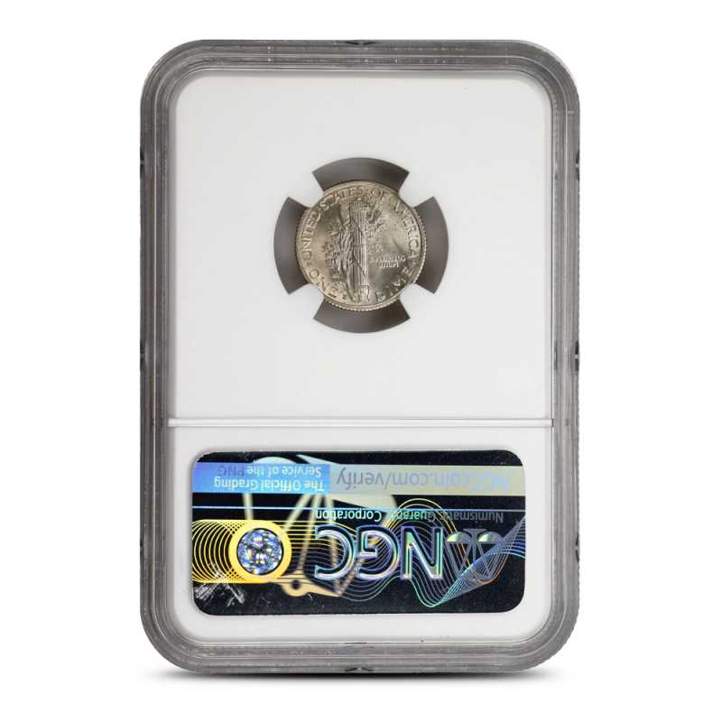 1937-S Mercury Dime NGC MS66 FB l JM Bullion™