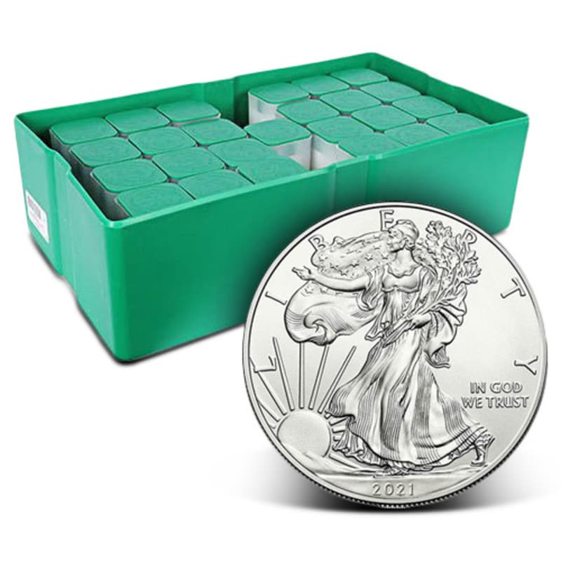2021 1 oz American Silver Eagle Coin (BU) l JM Bullion™