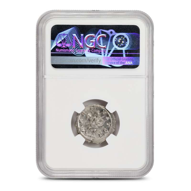 Roman Empire Sev.Alexander, AD 222-235 AR Denarius NGC MS l JM