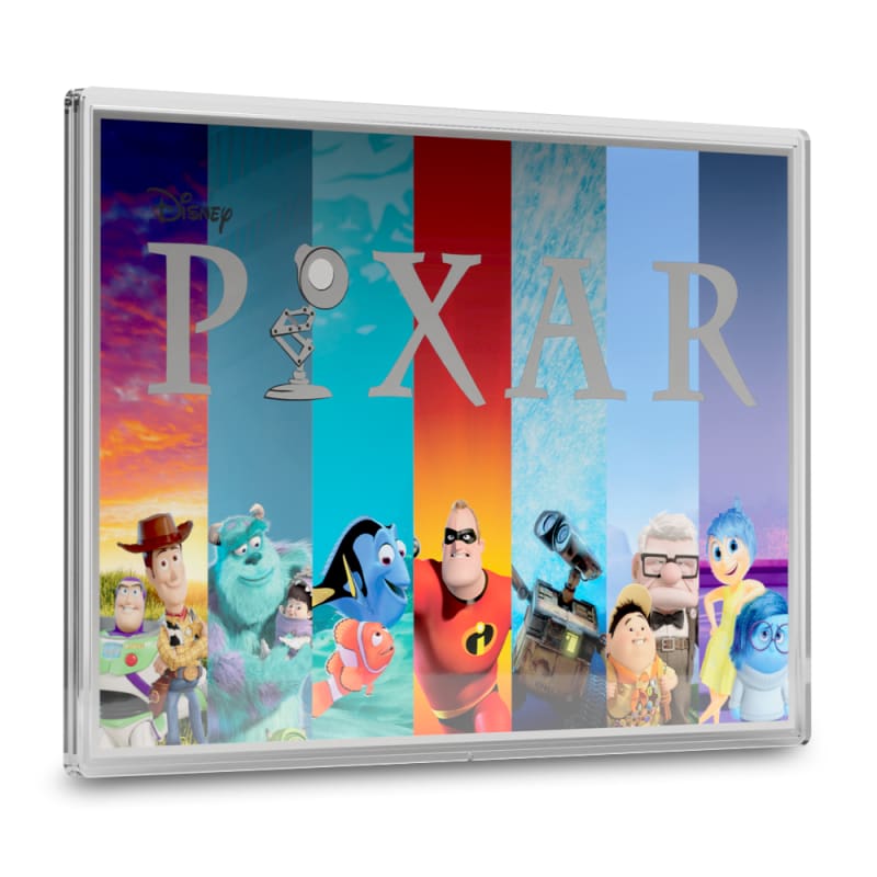 2026 1 oz Proof Colorized Niue Silver Pixar 40th Anniversary Foil