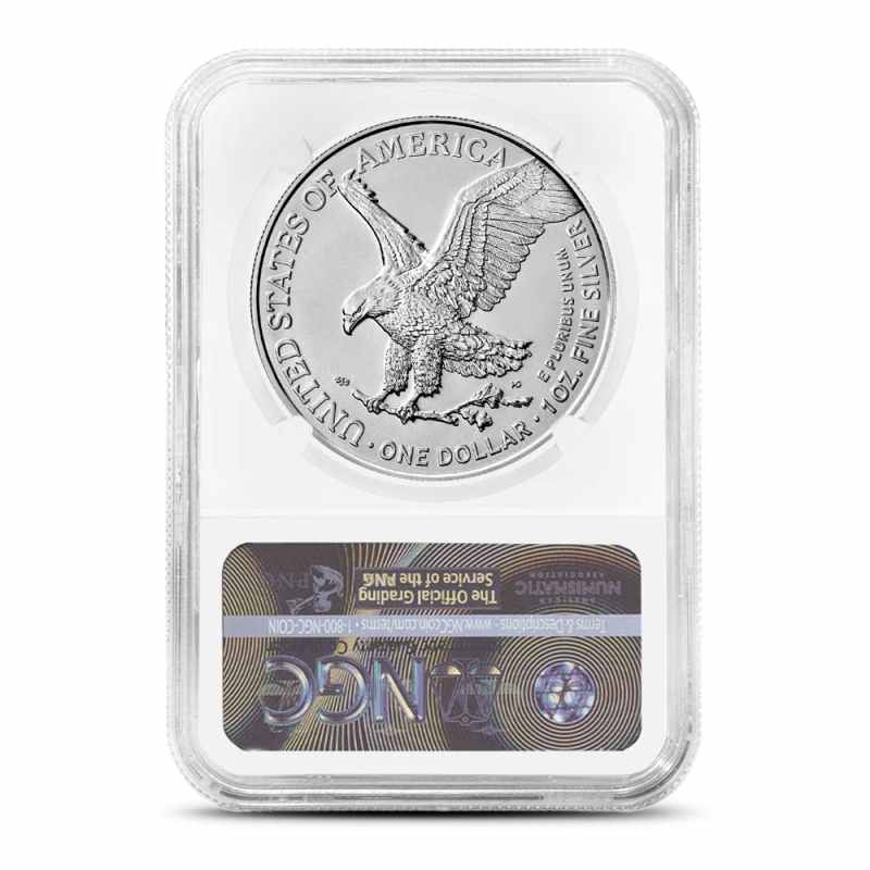 2022 1 oz American Silver Eagle Coin NGC MS70 FDOI l JM Bullion™