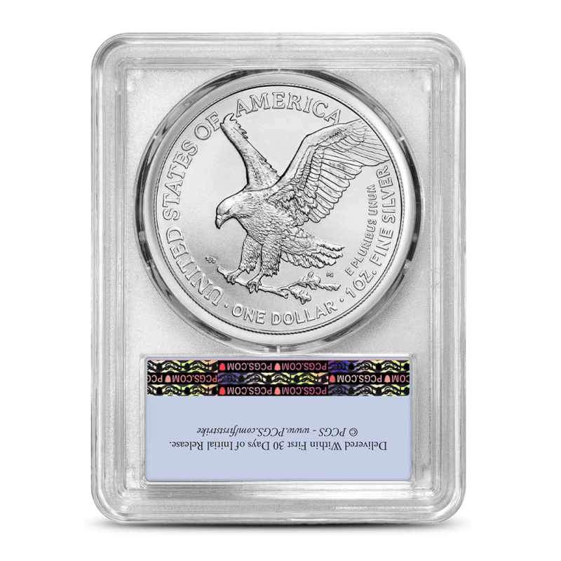 2021 1 oz American Silver Eagle Coin PCGS MS70 FS (Type 2) l JM
