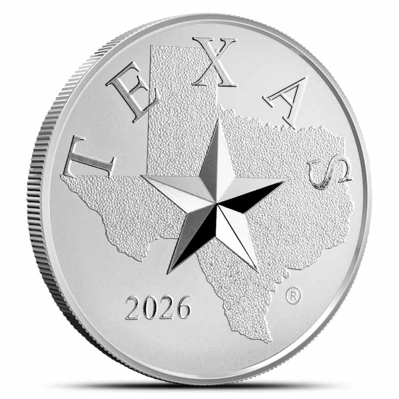 2026 1 oz Texas Mint Cowboys Silver Round (New) l JM Bullion™