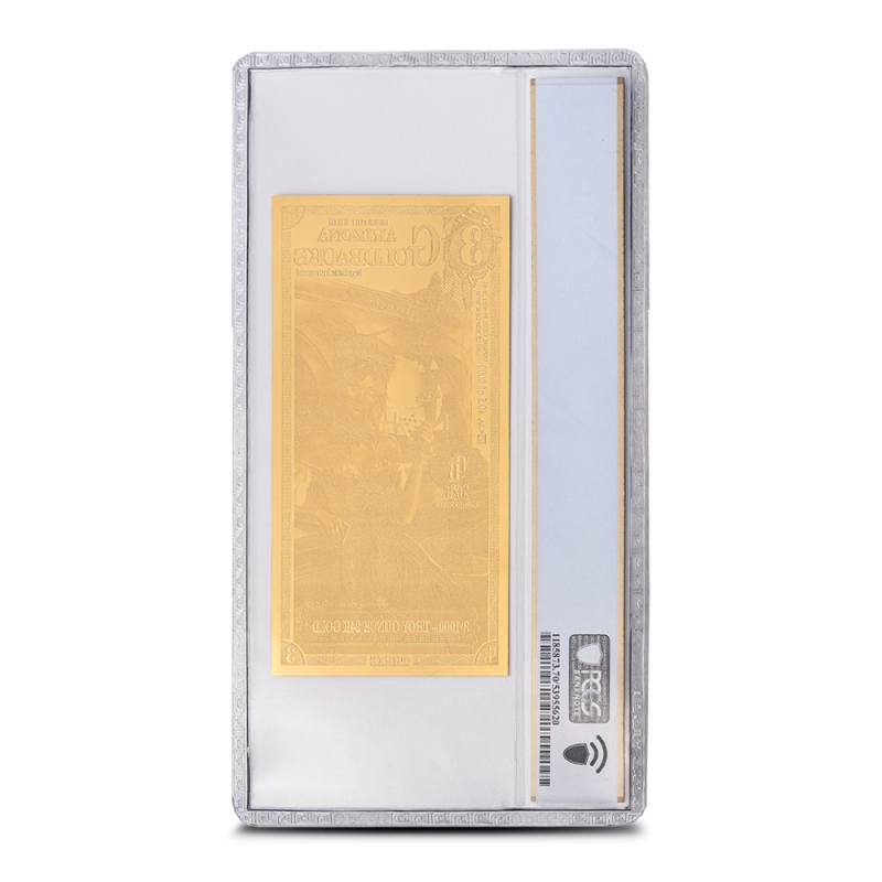 3 Arizona Limited Early Release Goldback Gold Note (MS70) l JM
