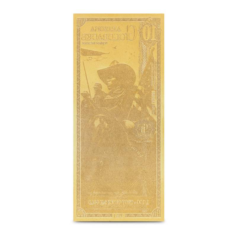 10 Arizona Goldback Gold Note (New) l JM Bullion™