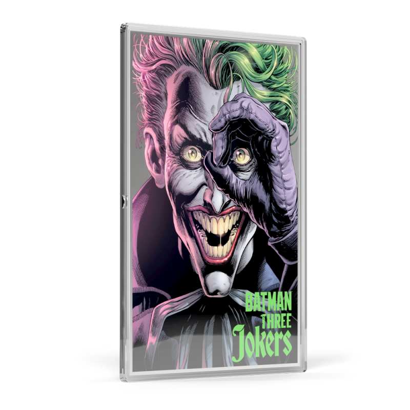 2026 1 oz Proof Colorized Niue Three Jokers Foil Coin l JM Bullion™