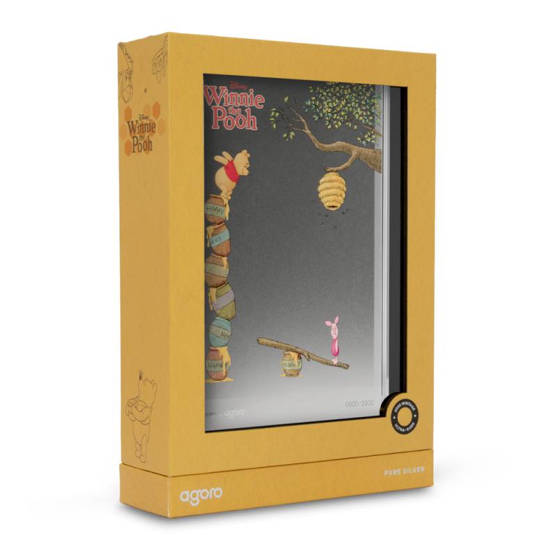 2026 5 Gram Proof Colorized Niue Silver Winnie the Pooh Foil l JM