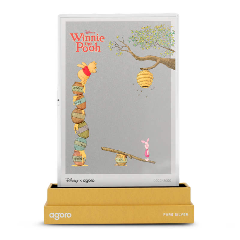2026 5 Gram Proof Colorized Niue Silver Winnie the Pooh Foil l JM