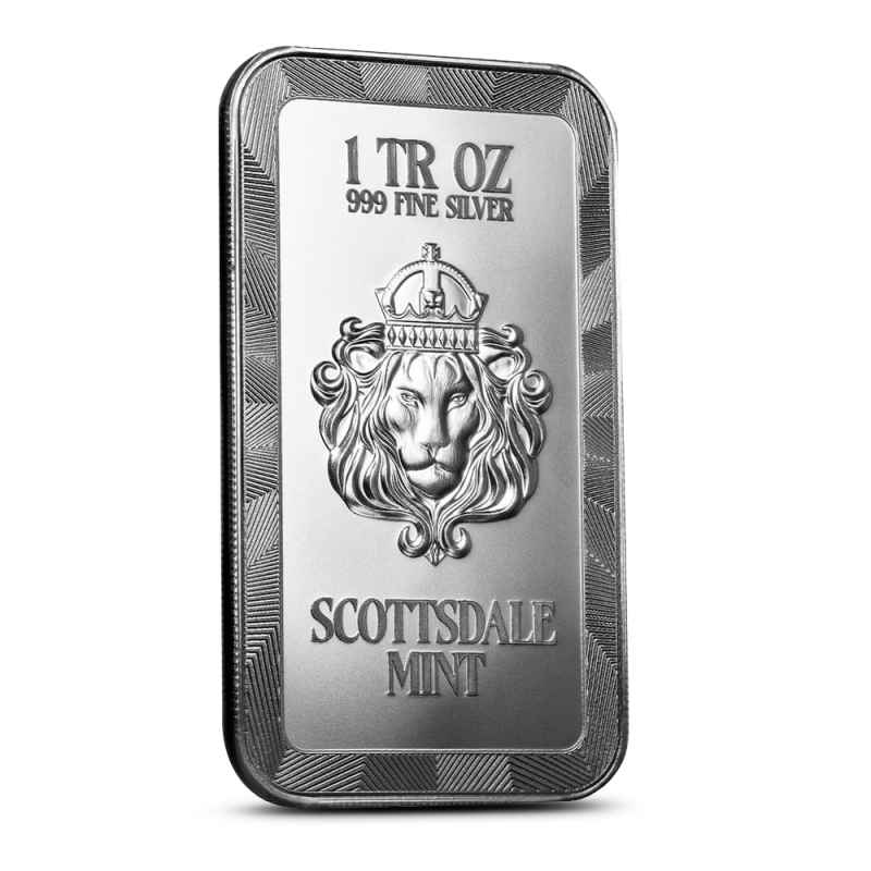 2026 1 oz Colorized Scottsdale Mint Silver Lièyàn Bar (New) l JM