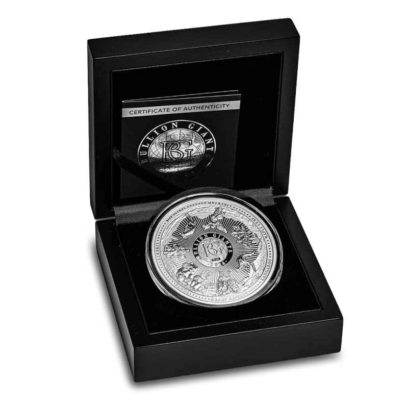 2026 5 oz Proof Solomon Islands Bullion Giants Silver Coin l JM