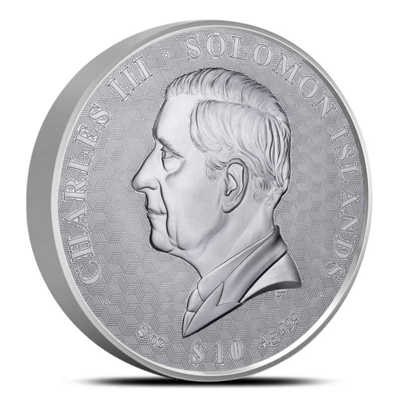 2026 5 oz Proof Solomon Islands Bullion Giants Silver Coin l JM