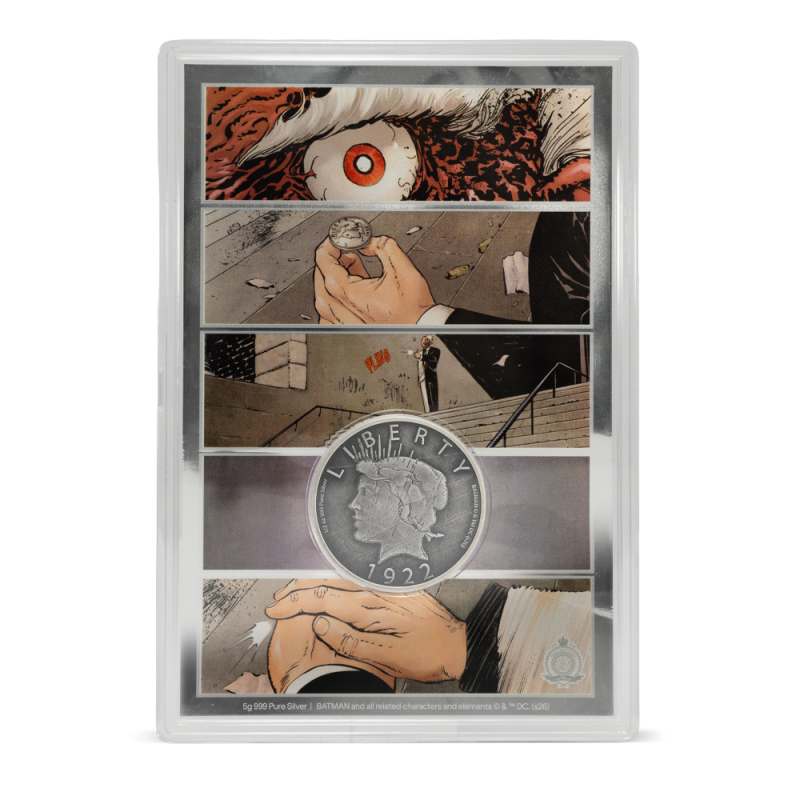 2026 Proof Colorized Silver Niue Two Face Coin and Foil Set l JM