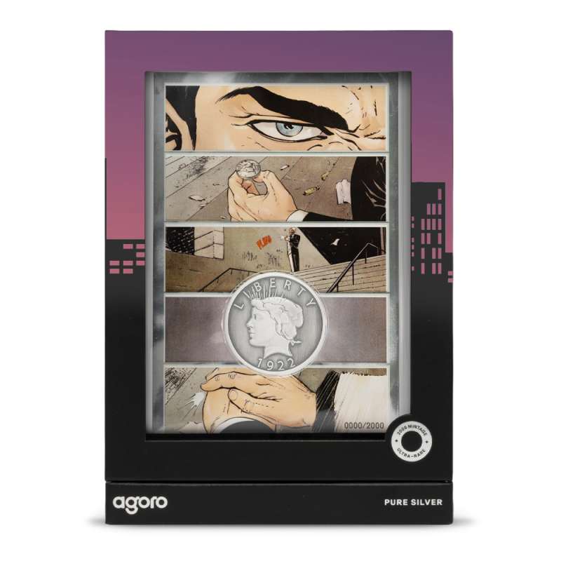2026 Proof Colorized Silver Niue Two Face Coin and Foil Set l JM
