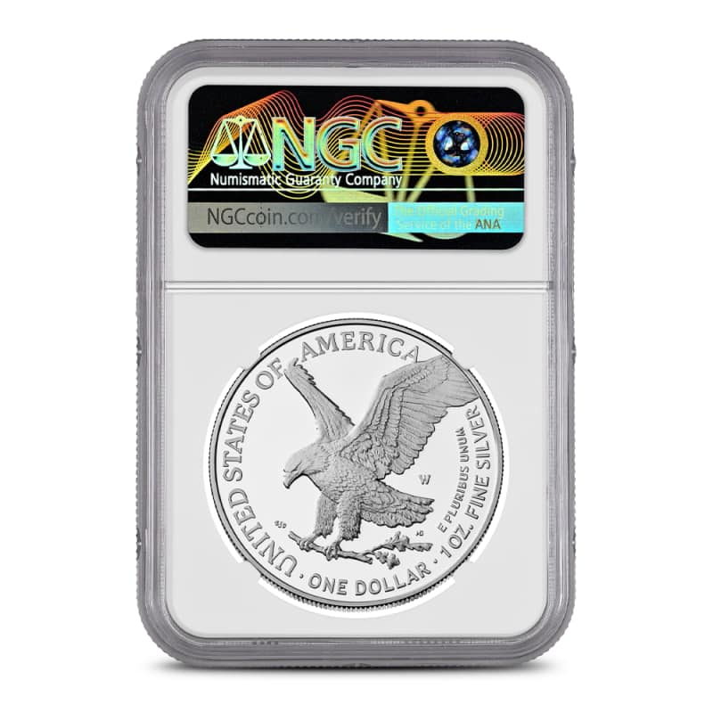 2026-W 1 oz Proof American Silver Eagle Coin NGC PF69 UCAM ER (JM