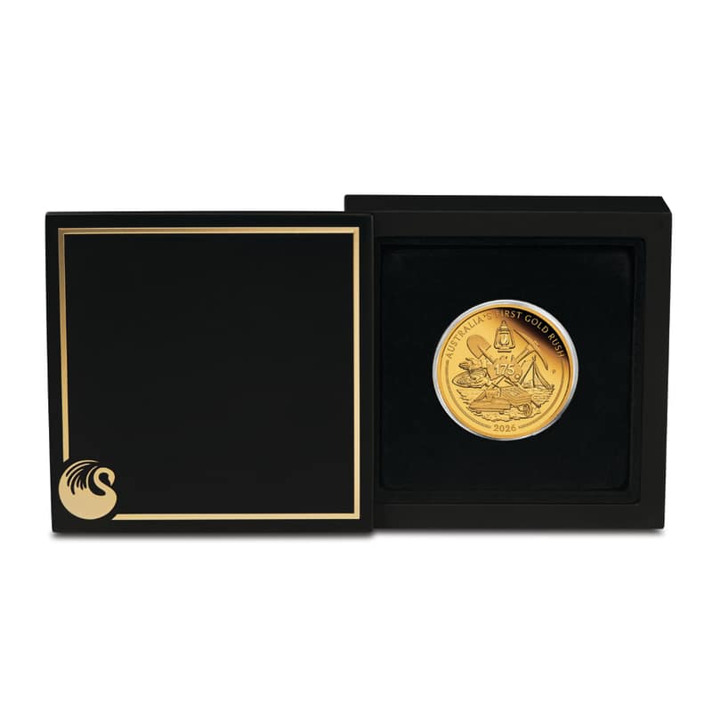 2026 1 oz Proof Australian Gold 175th Anniversary of Australia's