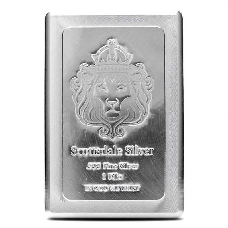 1 Kilo Scottsdale Stacker Silver Bar (New) l JM Bullion™