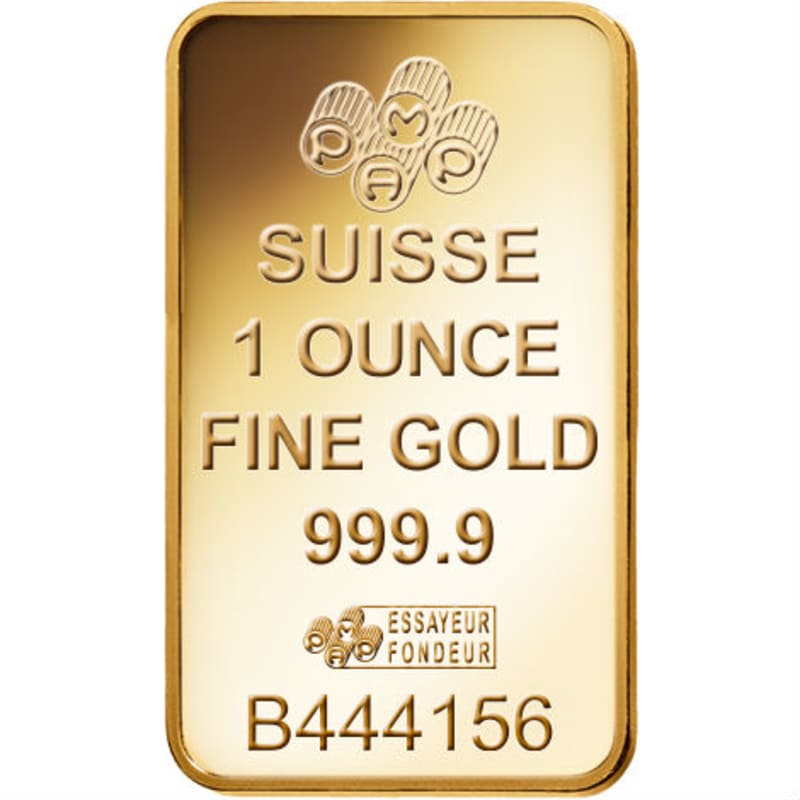 1 oz PAMP Suisse Lady Fortuna Veriscan Gold Bar (New w/ Assay) l