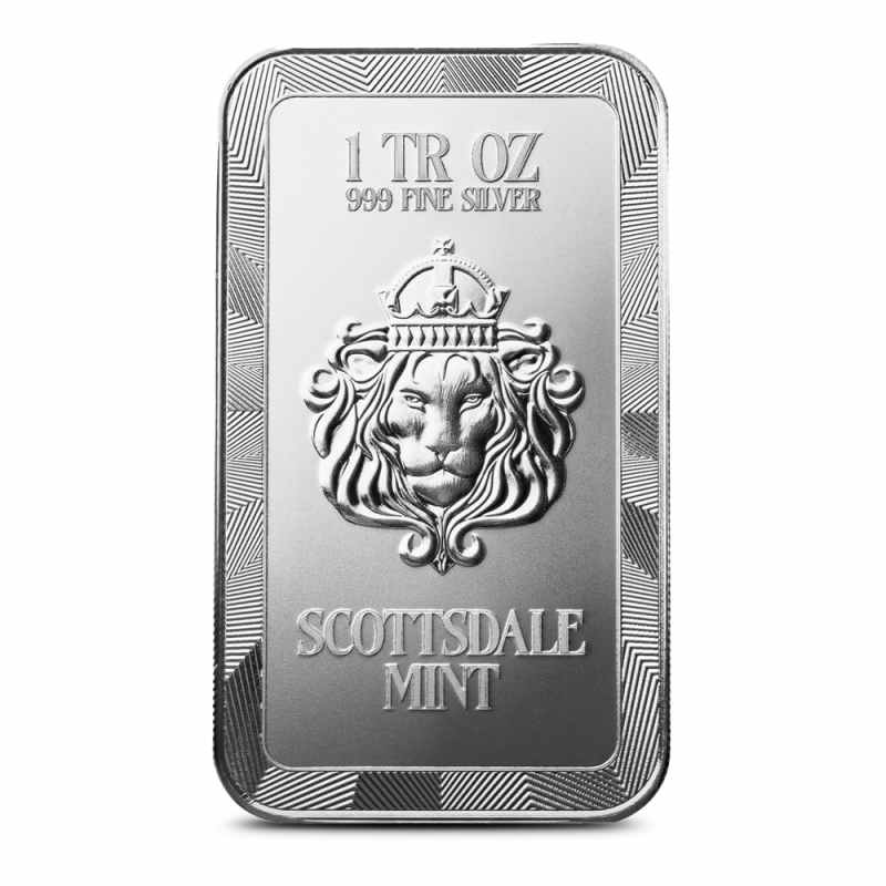 銀杯 192g 2026 1 oz Colorized Scottsdale Mint Silver Hánshuāng Bar (New) l