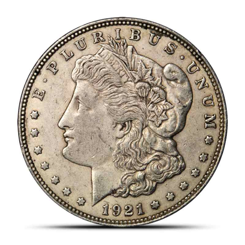 1921 Morgan Silver Dollar Coin (VG+) l JM Bullion™