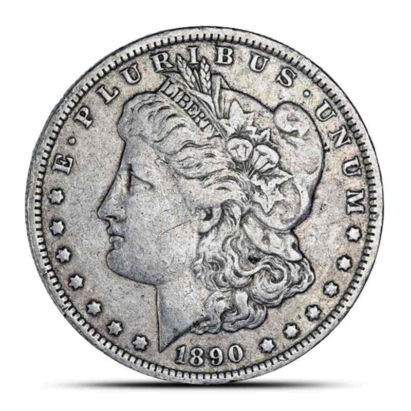 Morgan Silver Dollar Coin (1878-1904, XF) l JM Bullion™