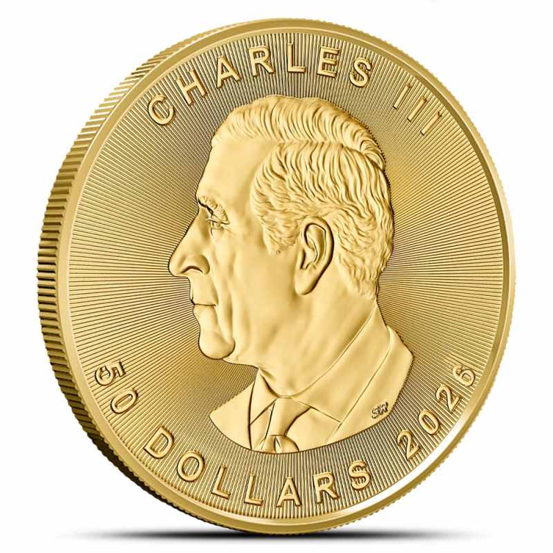 2026 1 oz Canadian Gold Maple Leaf Coin l JM Bullion™