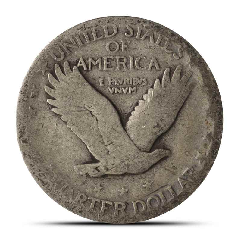 90% Silver Standing Liberty Quarters ($10 Tube, Circulated) l JM