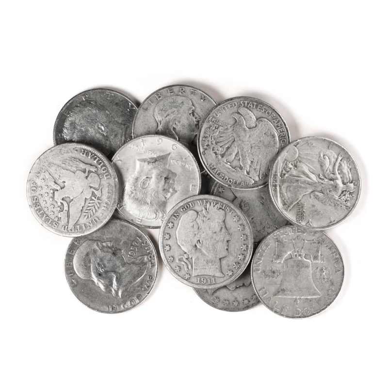 90% Silver Coins ($500 FV, Circulated, Half Dollars) | JM Bullion™