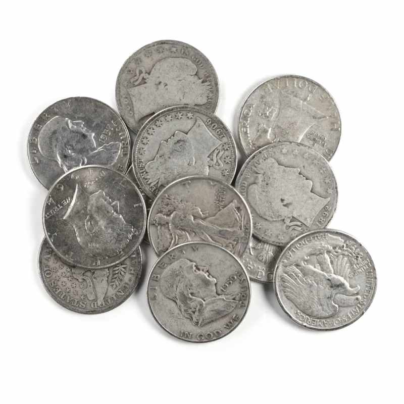 90% Silver Coins ($500 FV, Circulated, Half Dollars) | JM Bullion™