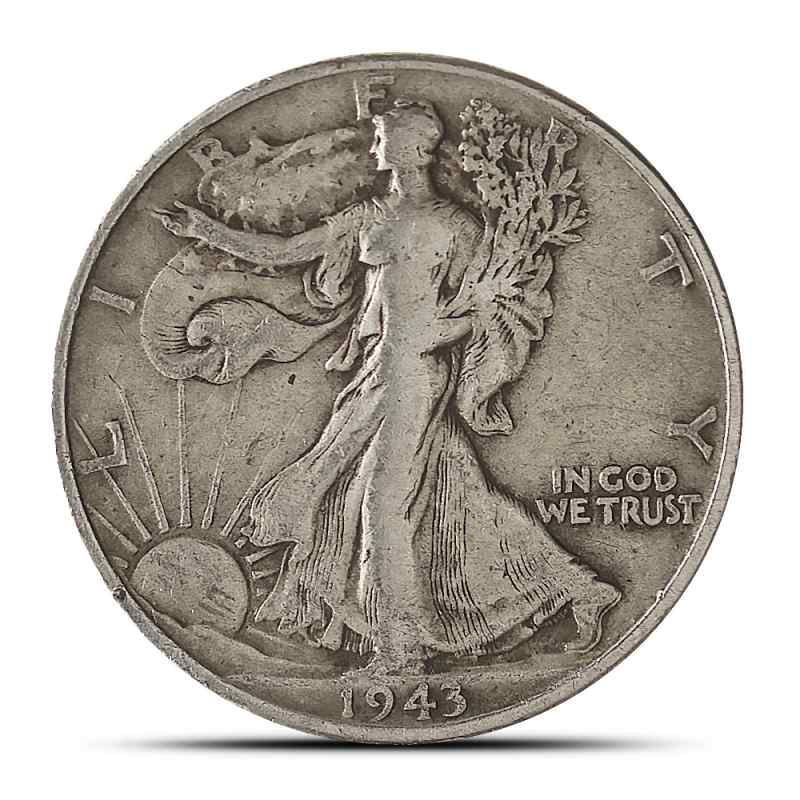 90% Silver Walking Liberty Half Dollars ($100 FV, Circulated) | JM